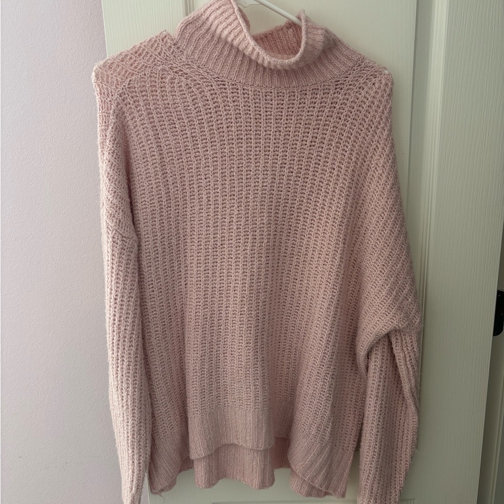 American Eagle Outfitters Pink Sweater